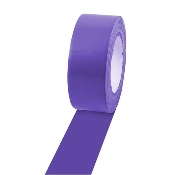 Champion Sports 2X60FTPR 2 in. x 60 Yards Vinyl Floor Tape; Purple 2X60FTPR - main